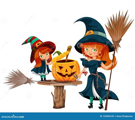 Halloween Magic: Transforming into a Mom Witch